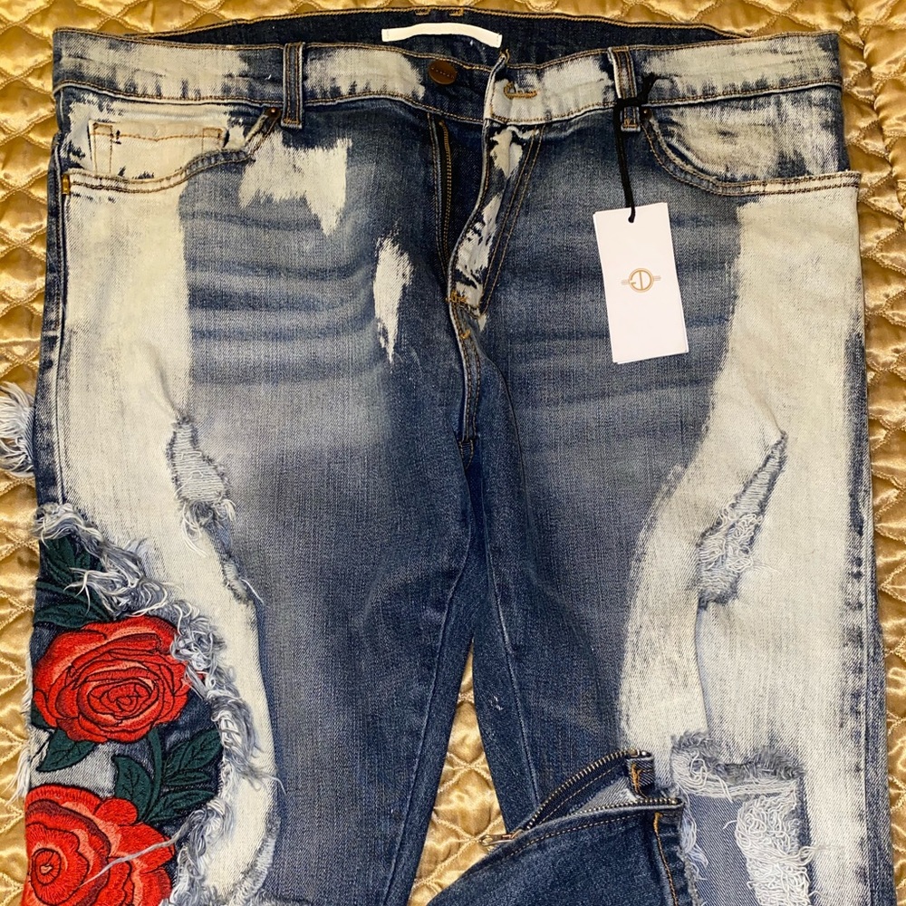 Golden denim